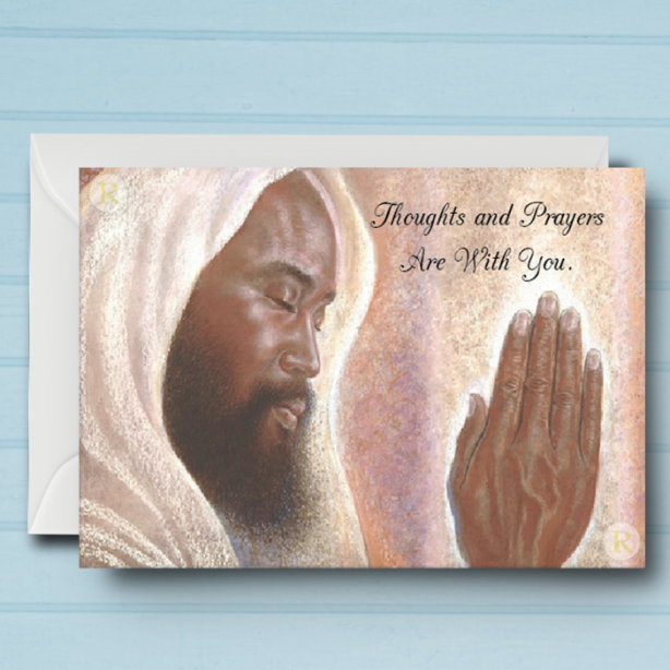 Black Sympathy Card B